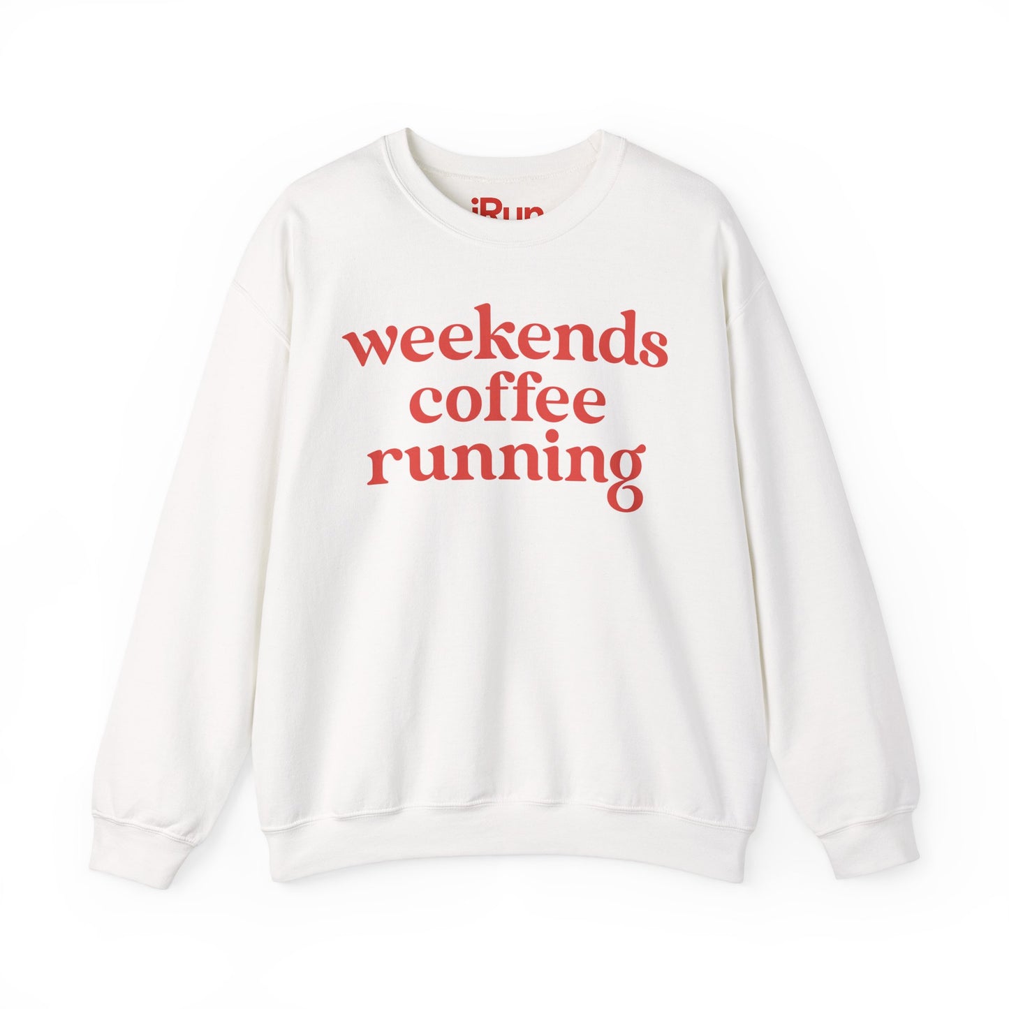 Weekends Coffee Running Sweatshirt