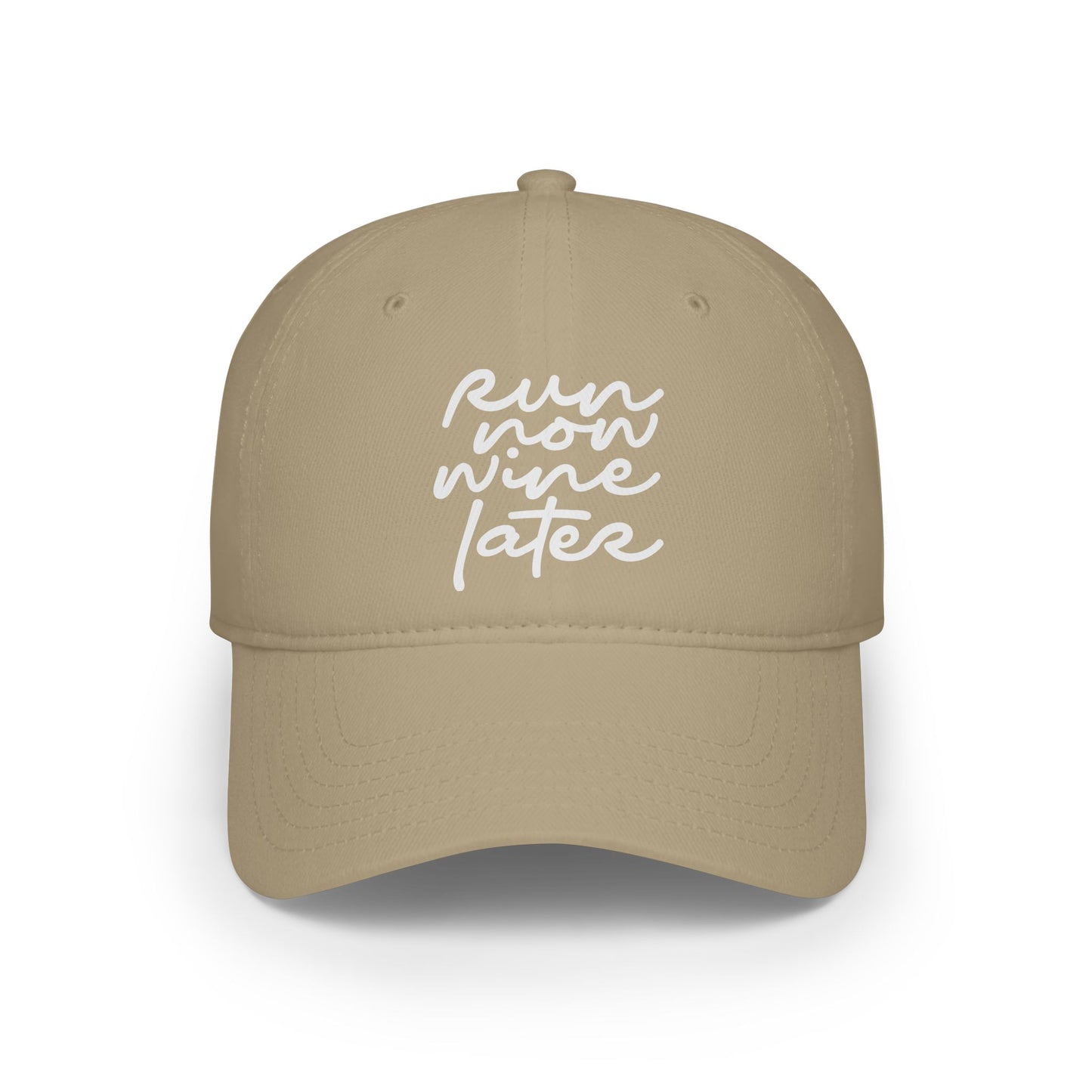 Run Now Wine Later Cap