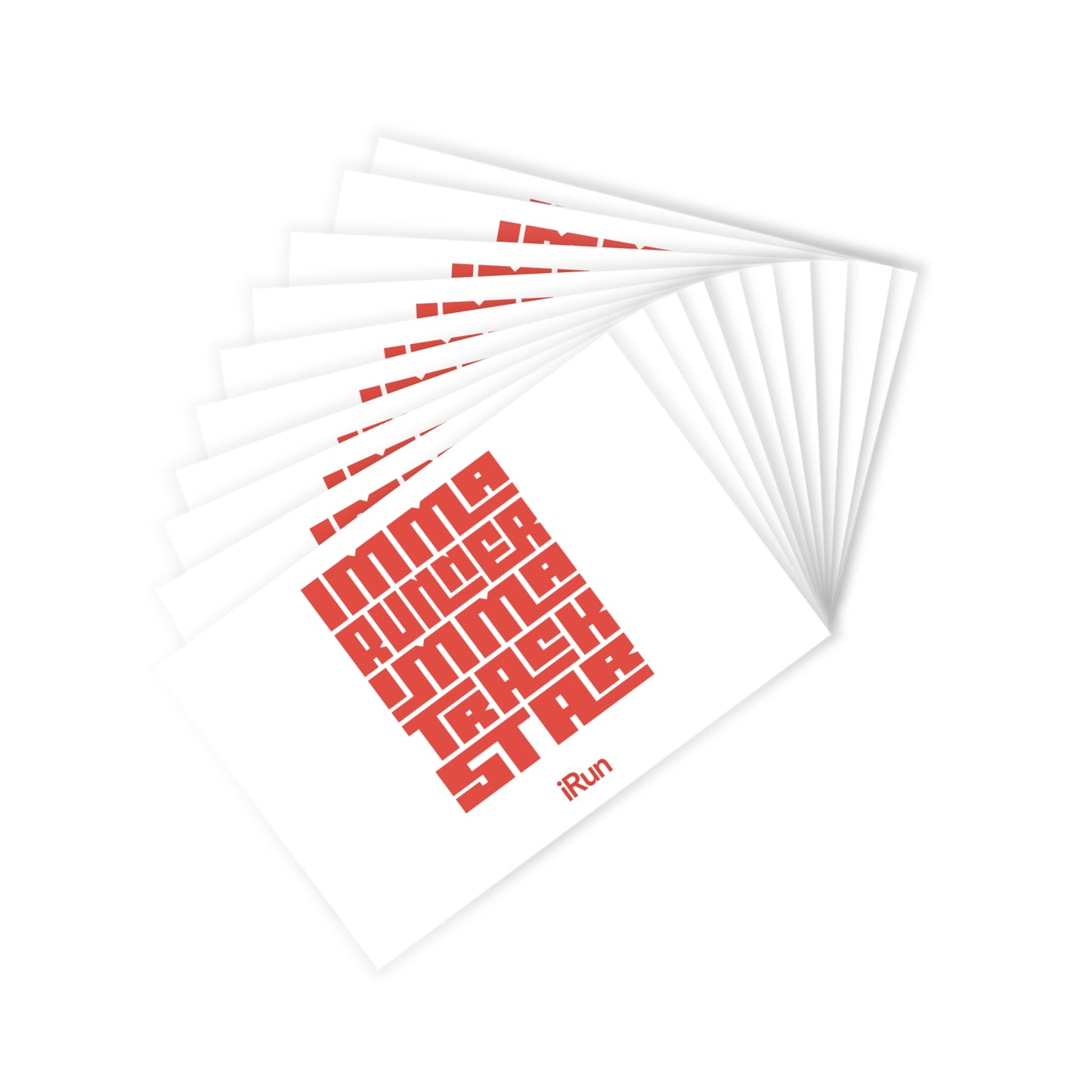 Track Star Postcards Set (10pcs)