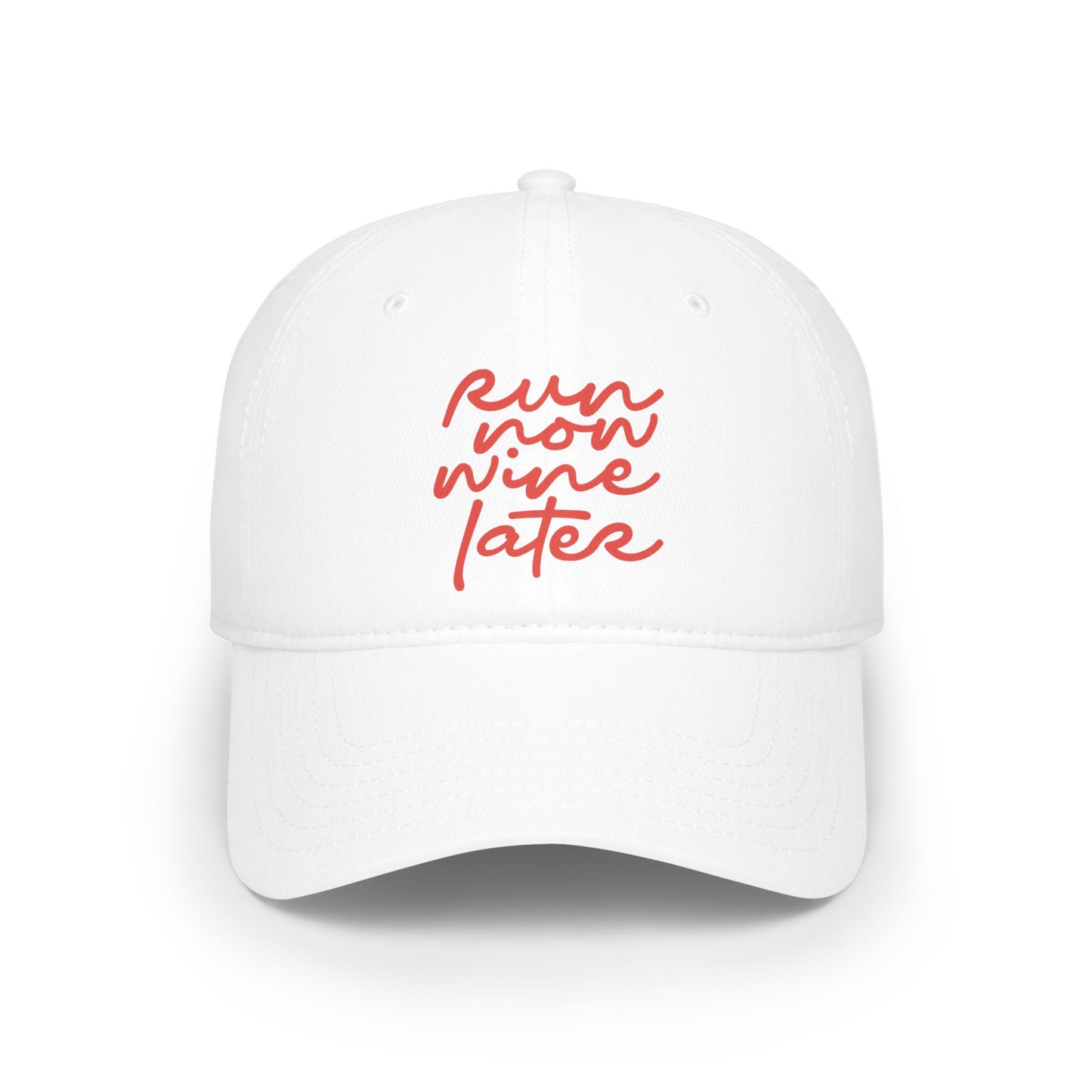 Run Now Wine Later Cap