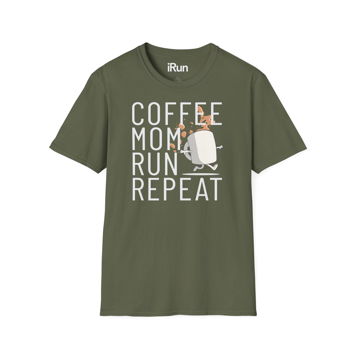 Coffee Mom Run Repeat T-Shirt