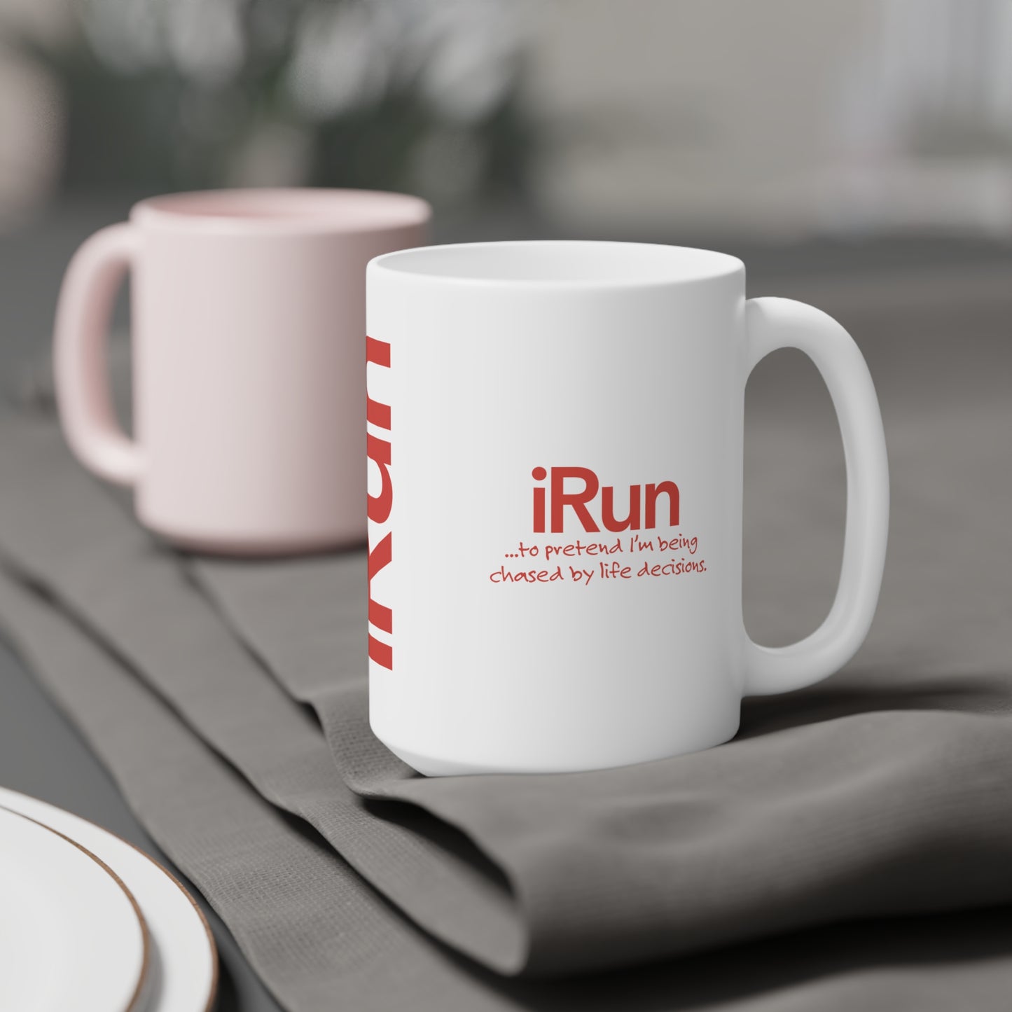 Chased By Decisions Mug