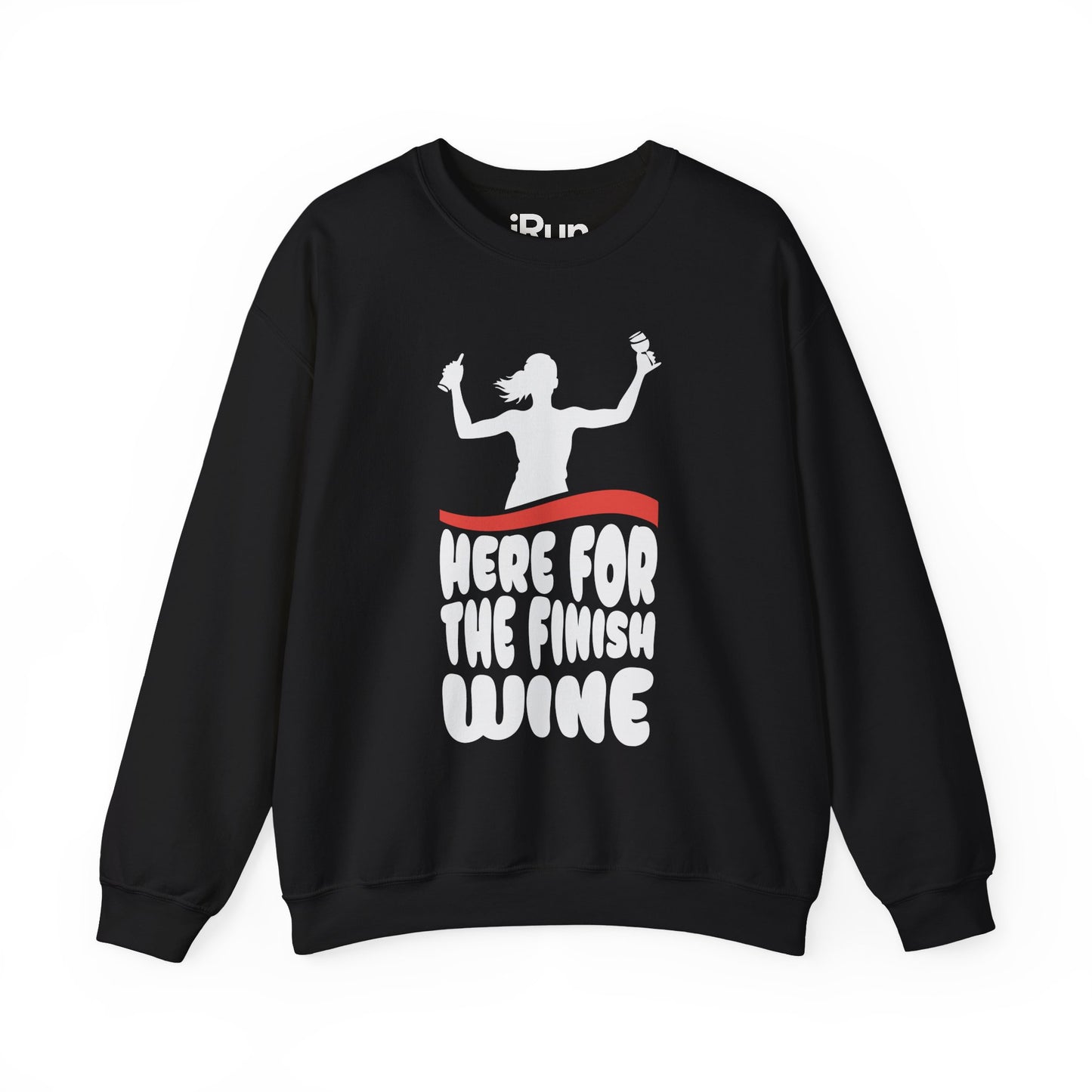 Here For Wine Sweatshirt