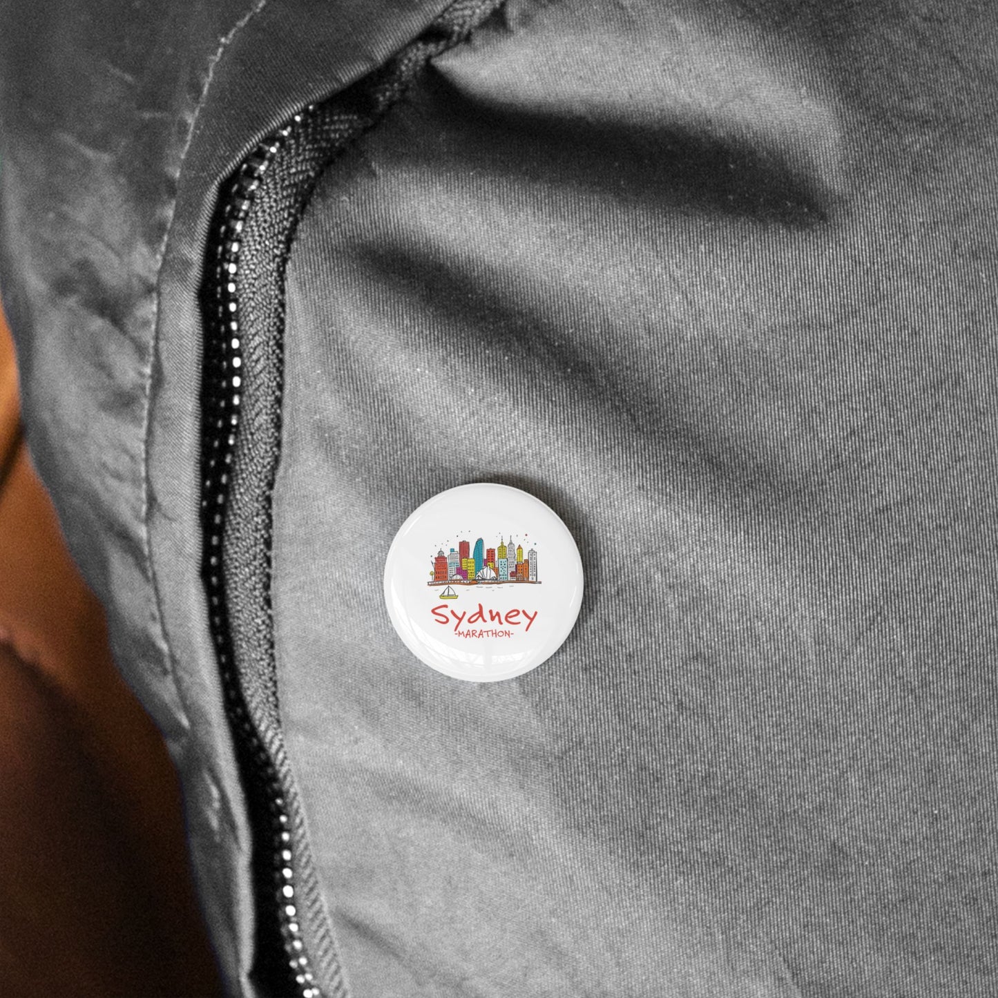 Sydney Round Pins