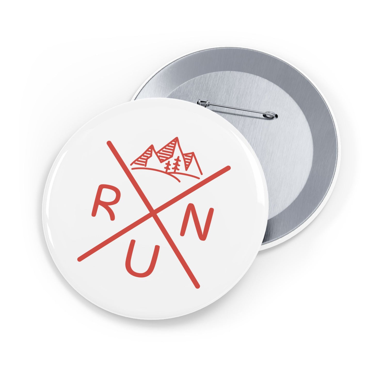 Mountain Top Round Pins