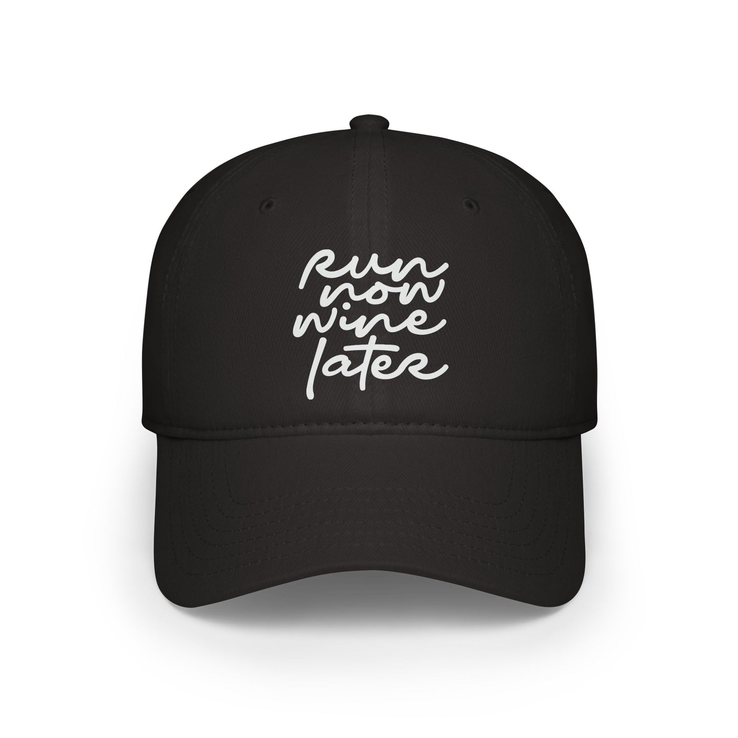 Run Now Wine Later Cap