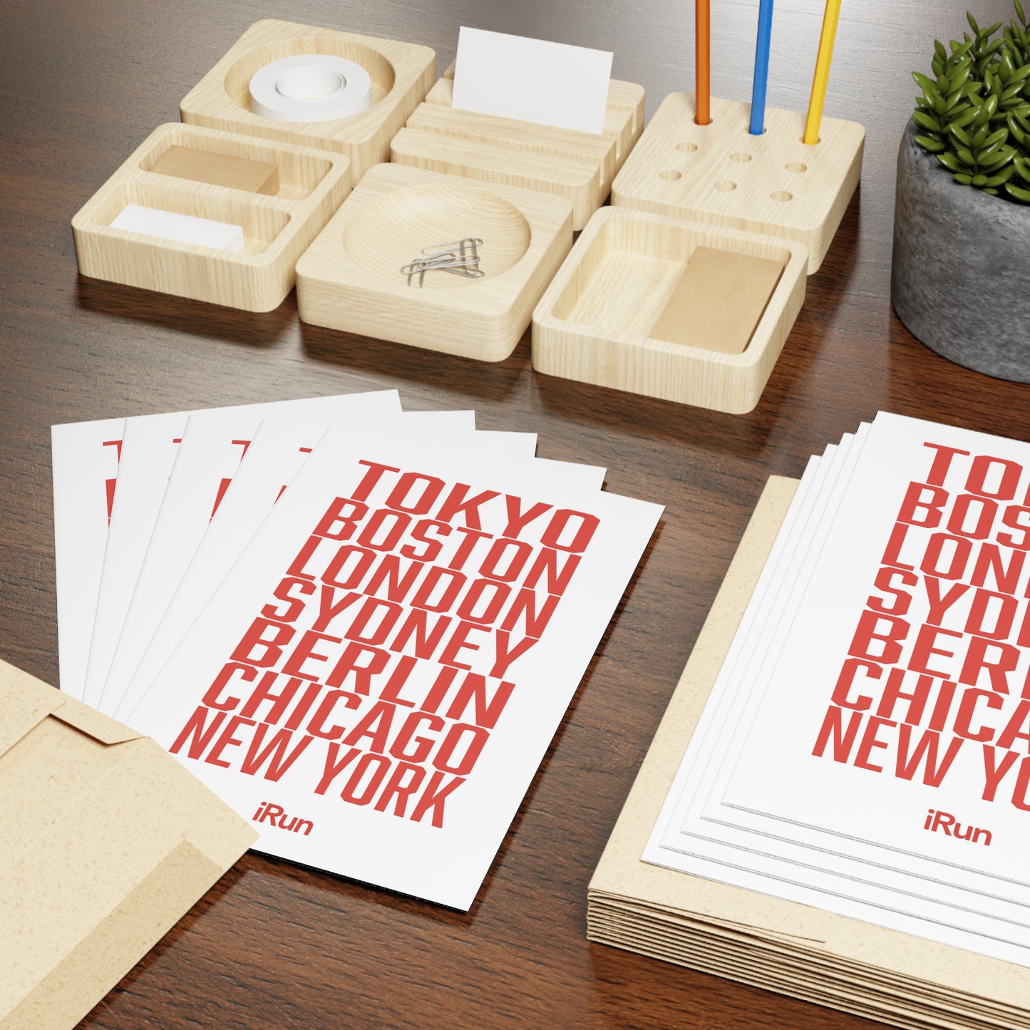 Marathon Cities Greeting Cards