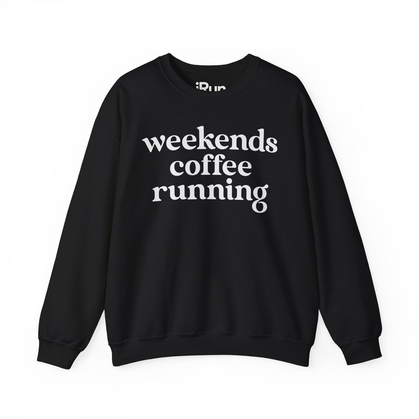 Weekends Coffee Running Sweatshirt
