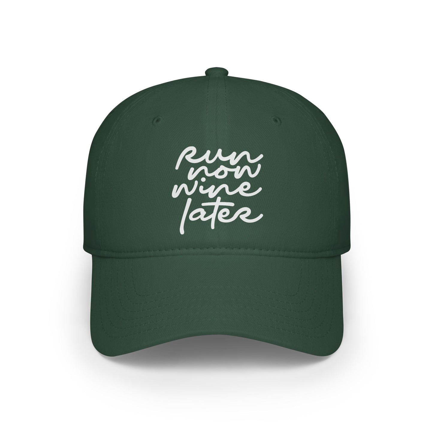 Run Now Wine Later Cap