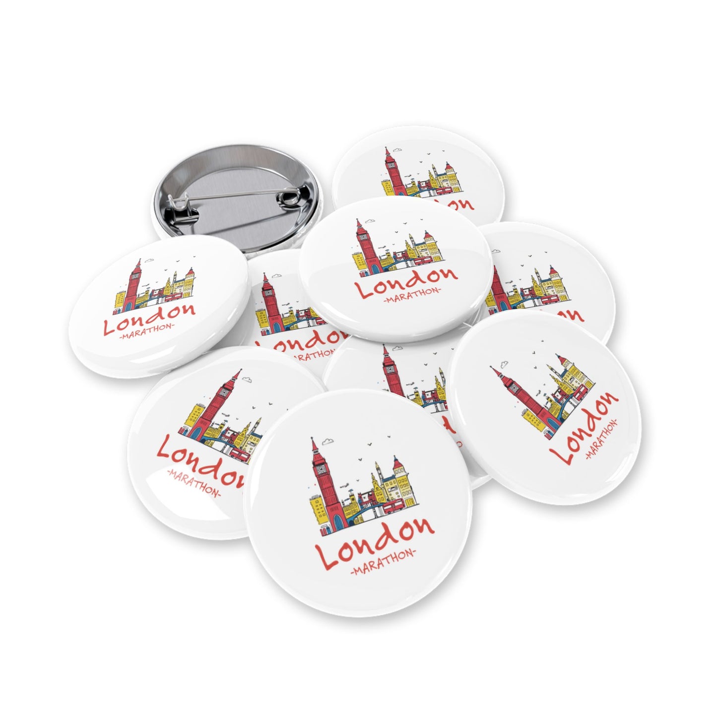 London Round Pins