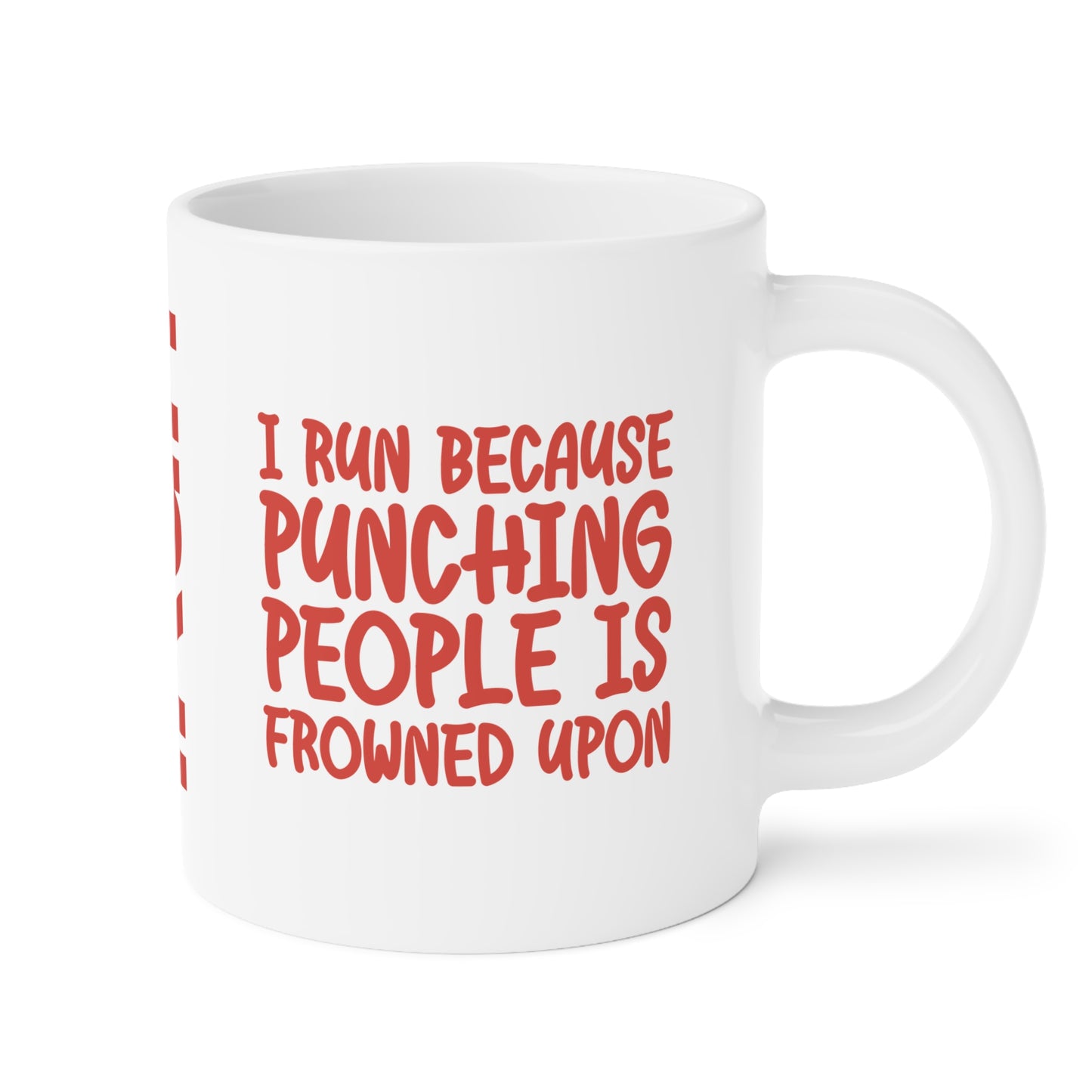 Punching People Mug