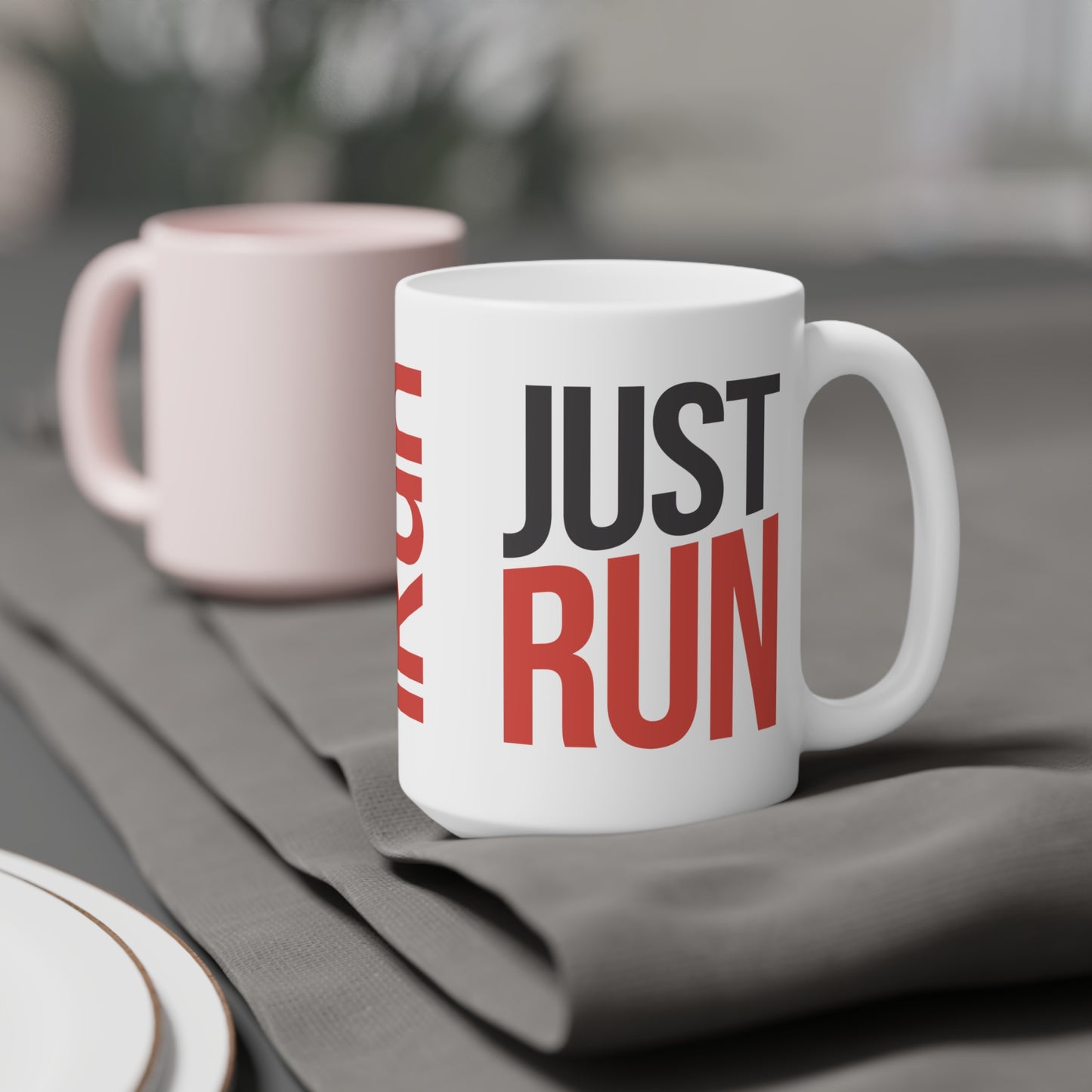 Just Run Mug