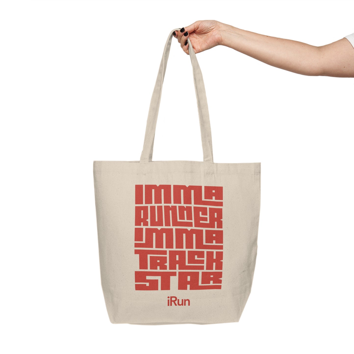 Track Star Tote Bag