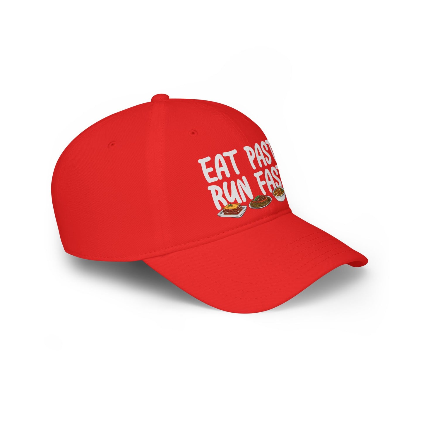 Eat Pasta Run Fasta Cap