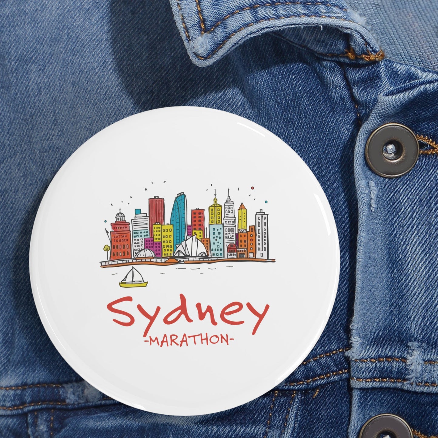 Sydney Round Pins