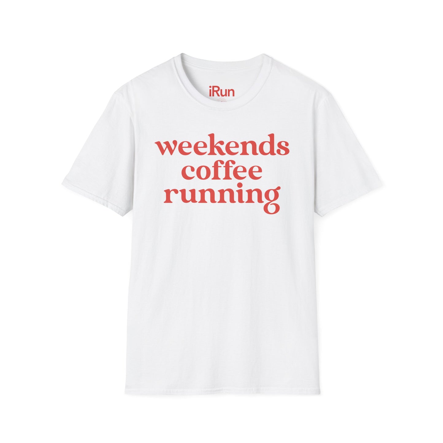 Weekends Coffee Running T-Shirt
