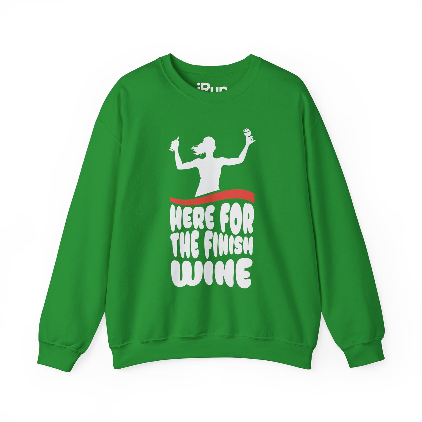 Here For Wine Sweatshirt
