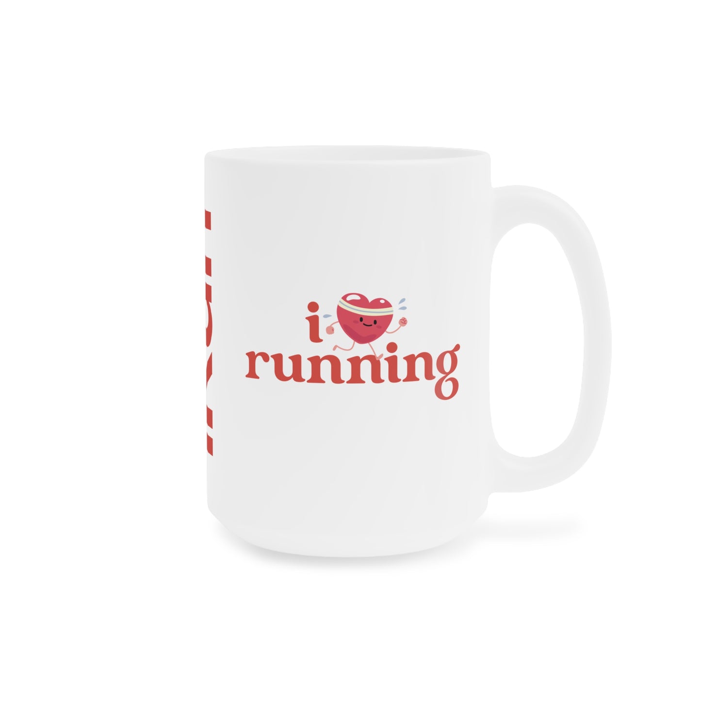 I Heart Running Mug