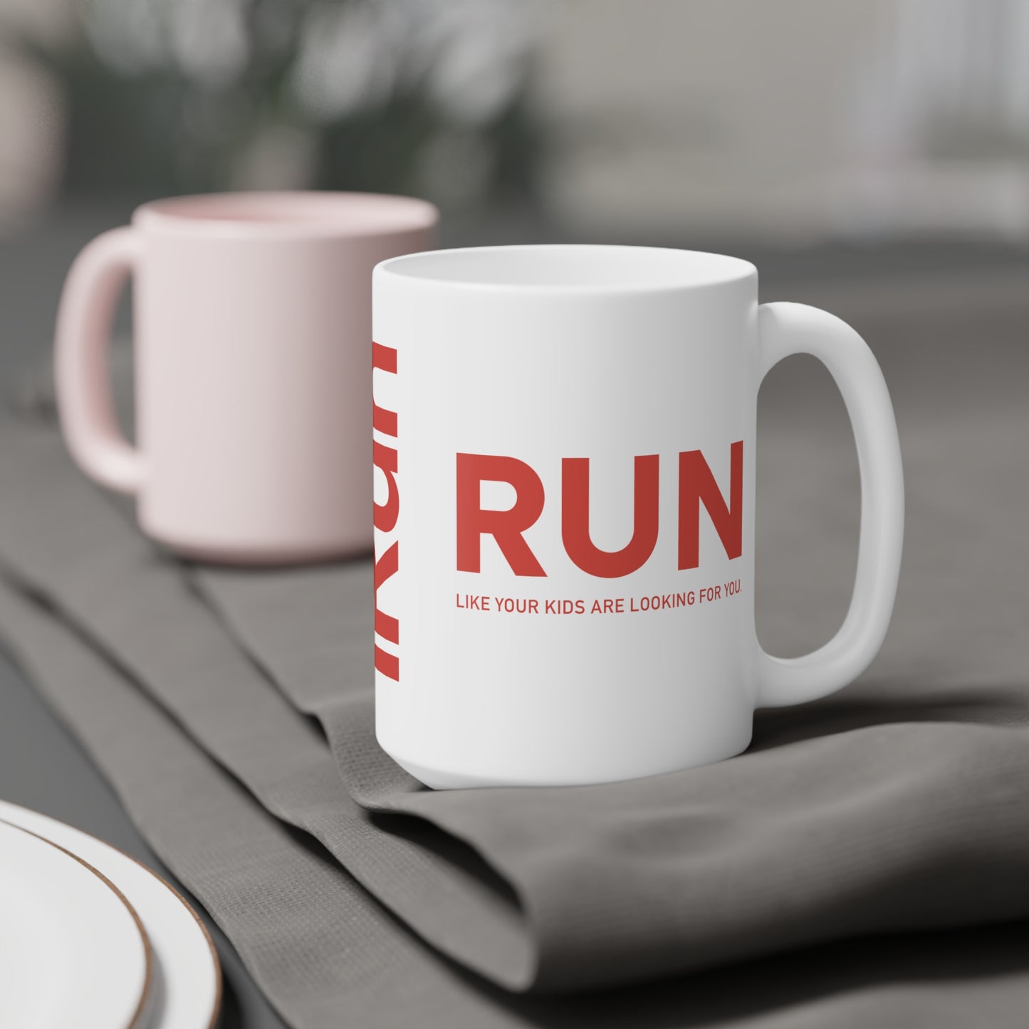 Run From Your Kids Mug