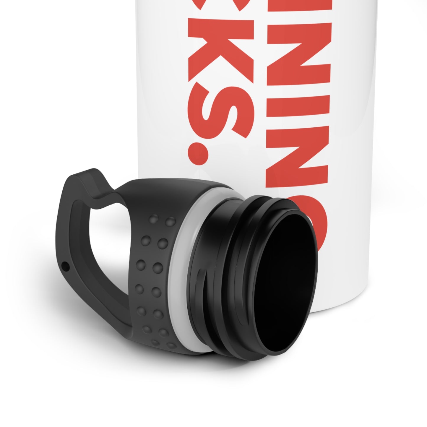 Running Sucks Water Bottle