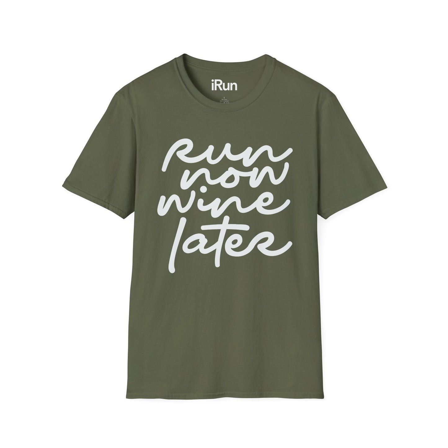 Run Now Wine Later T-Shirt