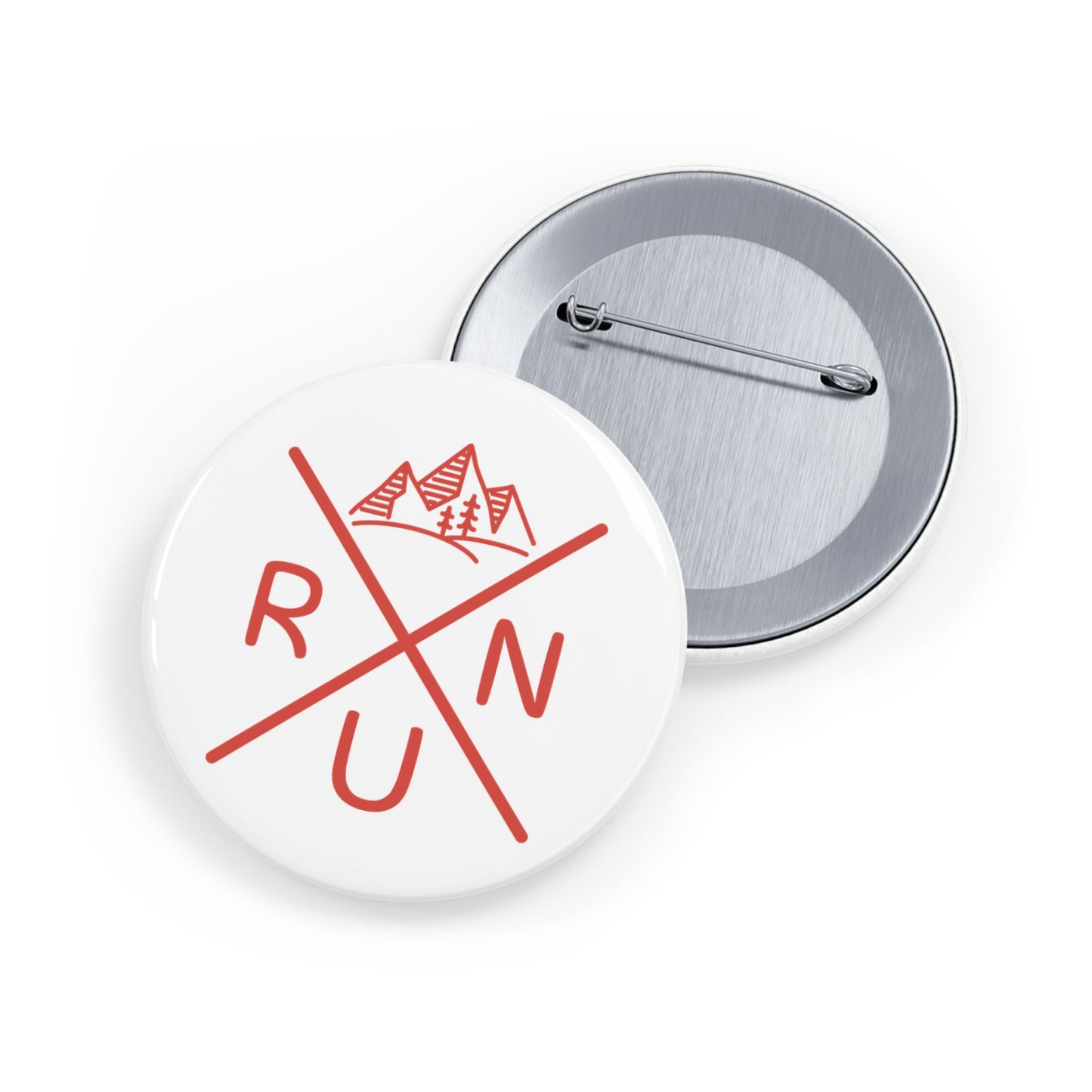 Mountain Top Round Pins