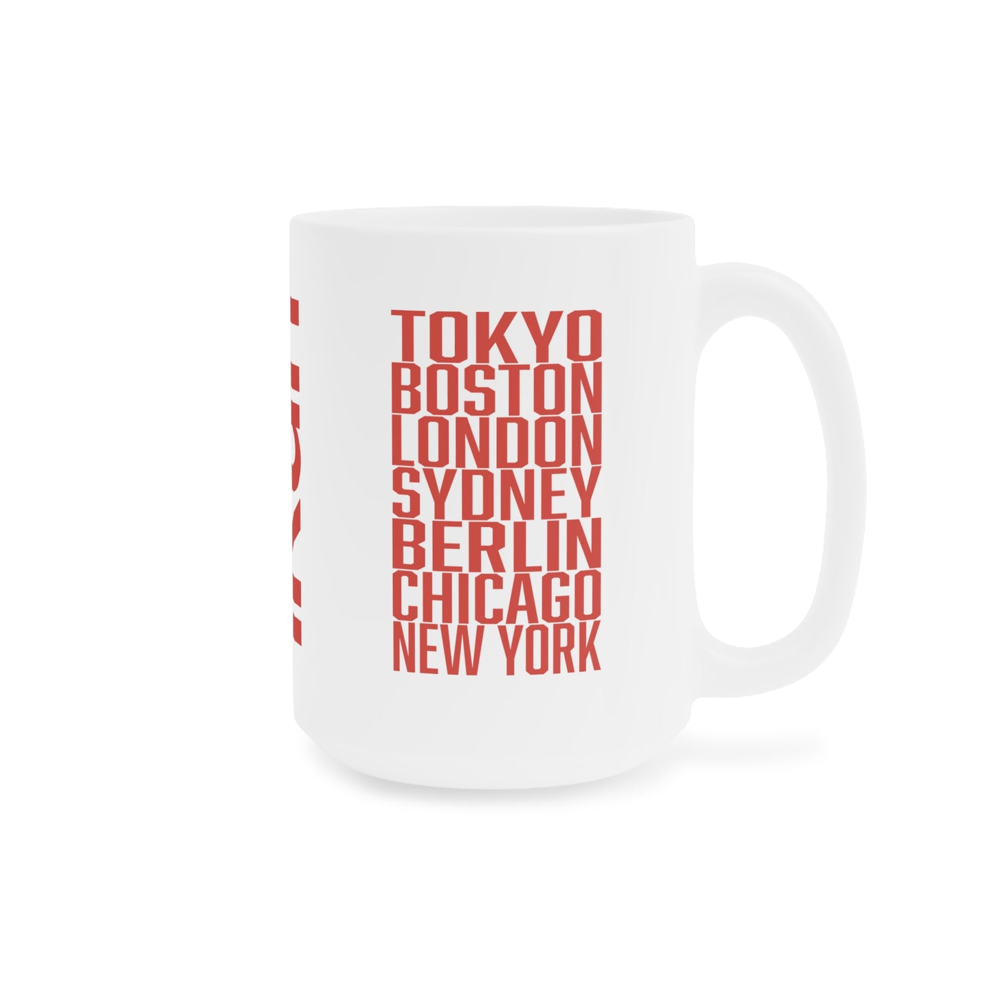 Marathon Cities Mug