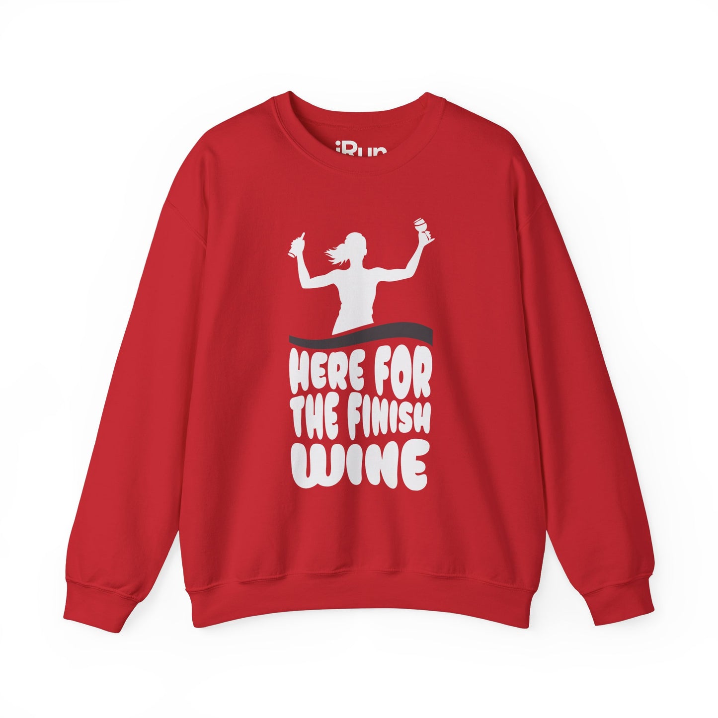 Here For Wine Sweatshirt