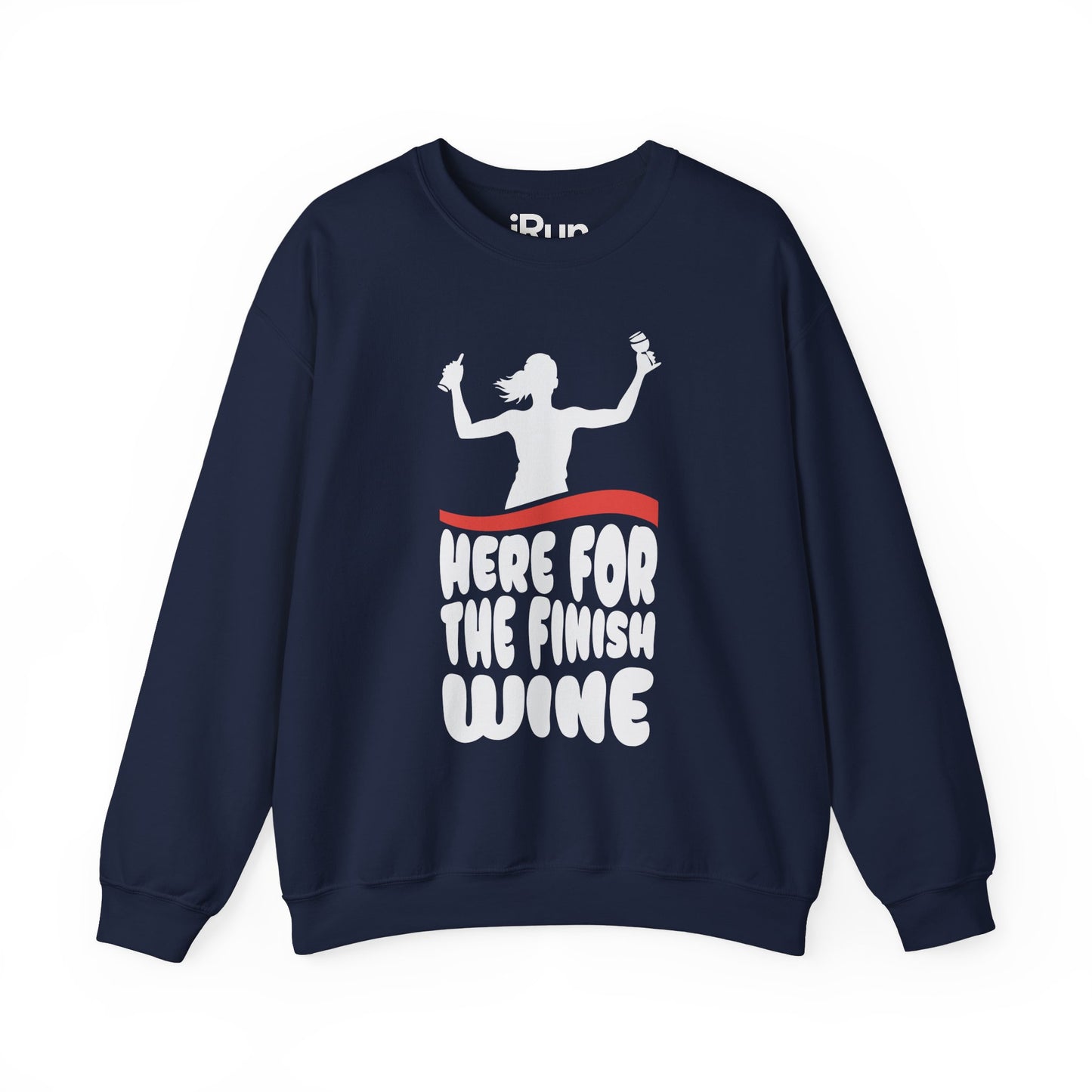 Here For Wine Sweatshirt