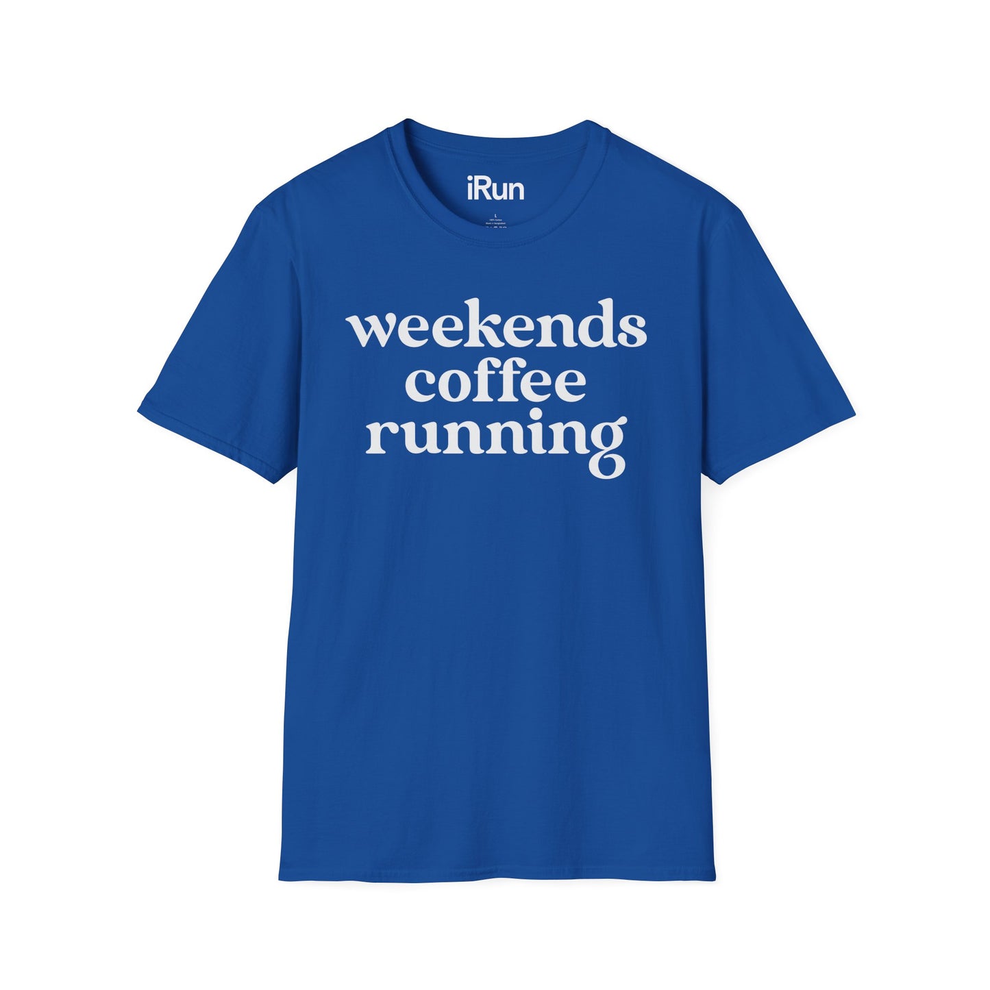 Weekends Coffee Running T-Shirt