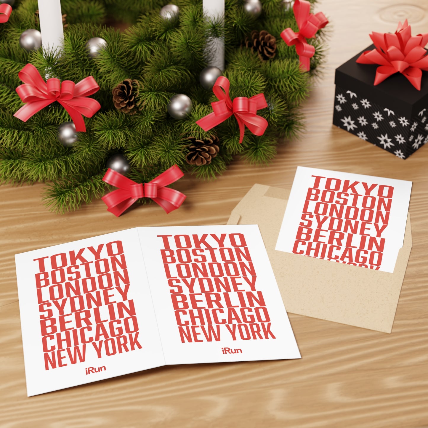 Marathon Cities Greeting Cards