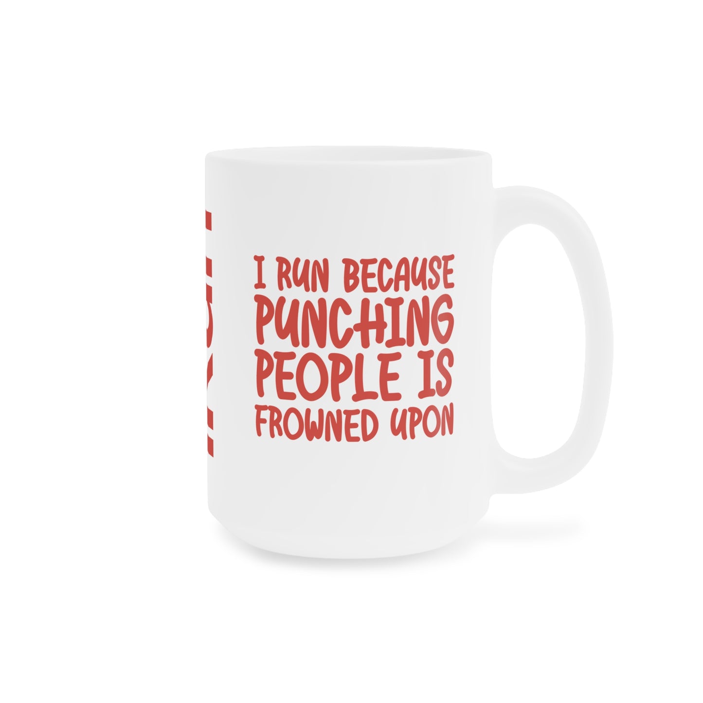 Punching People Mug