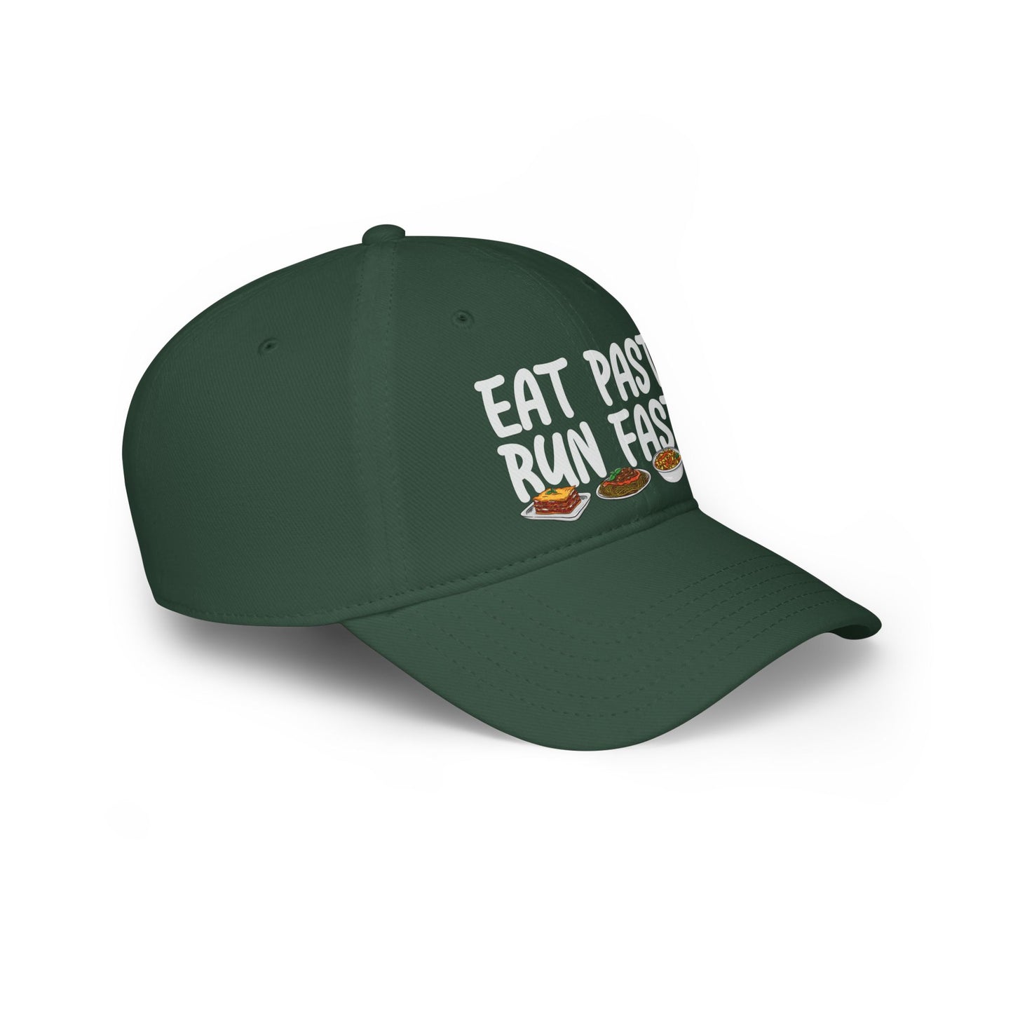 Eat Pasta Run Fasta Cap