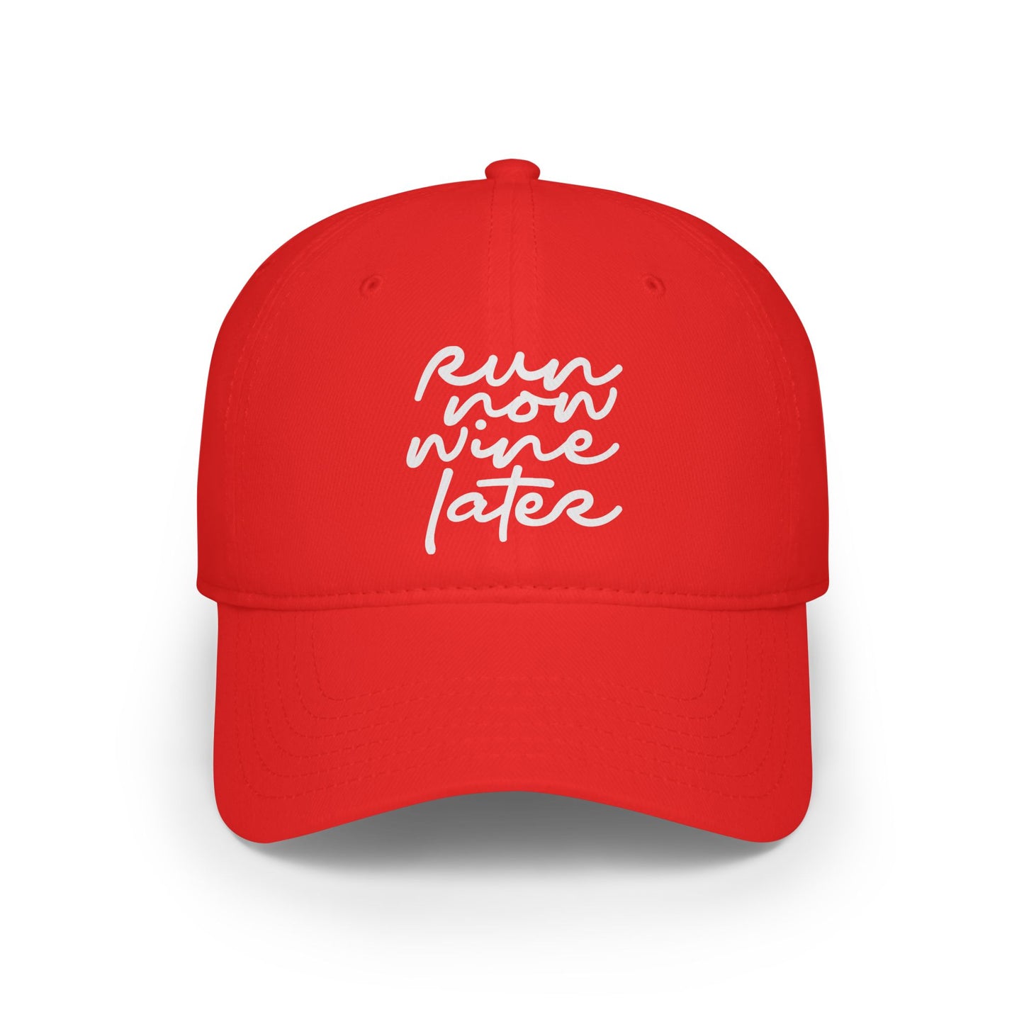 Run Now Wine Later Cap