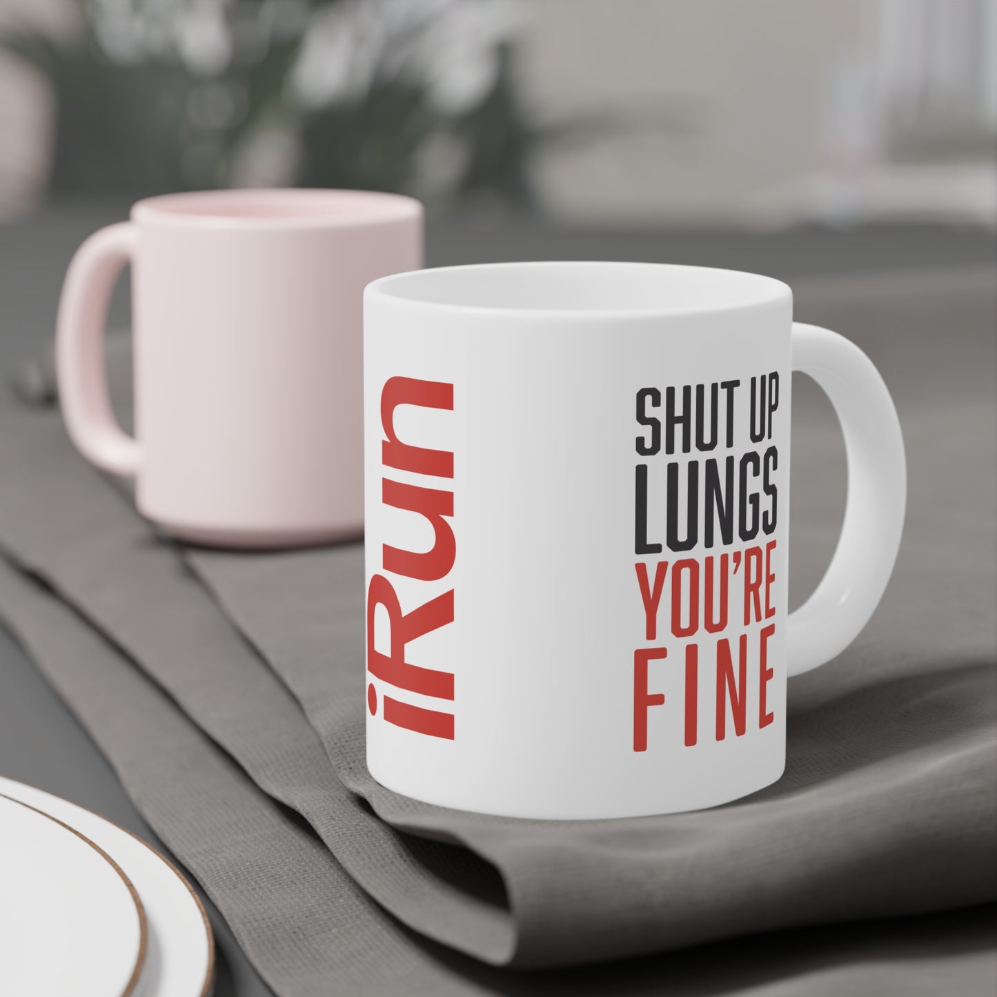 Shut Up Lungs Mug