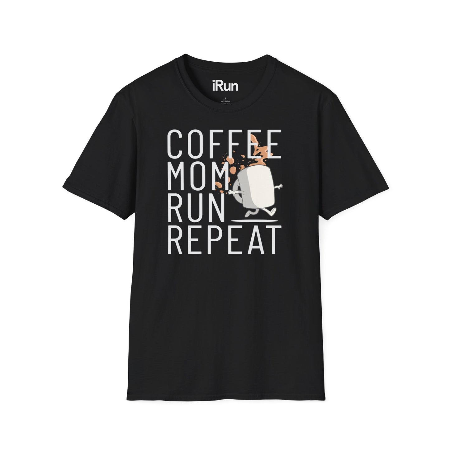 Coffee Mom Run Repeat T-Shirt