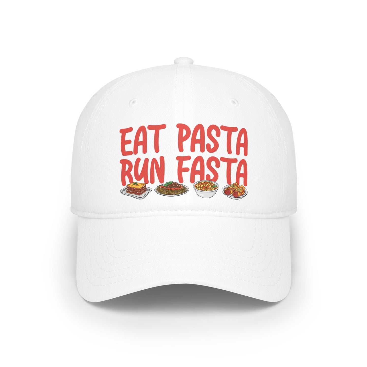 Eat Pasta Run Fasta Cap