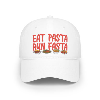 Eat Pasta Run Fasta Cap