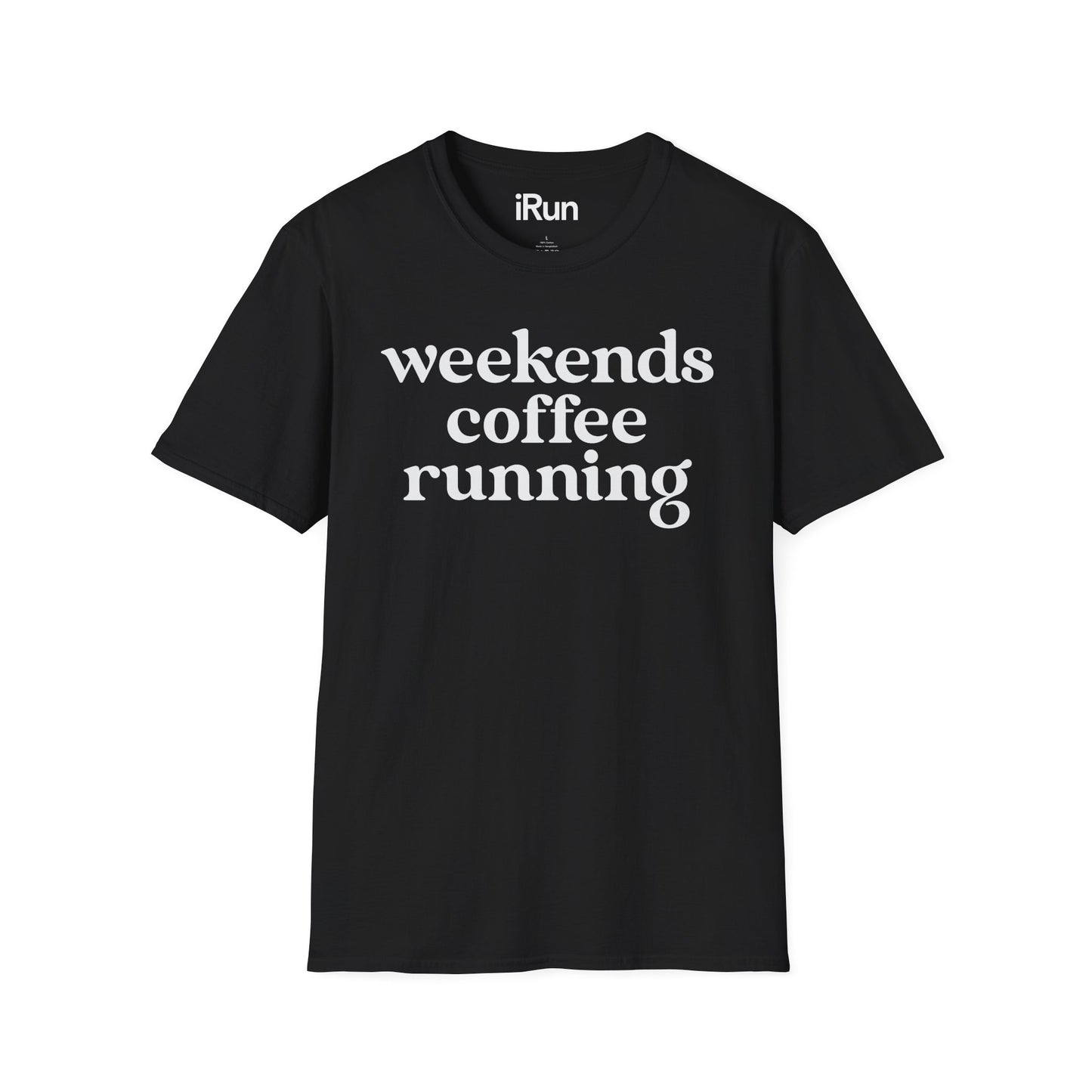 Weekends Coffee Running T-Shirt