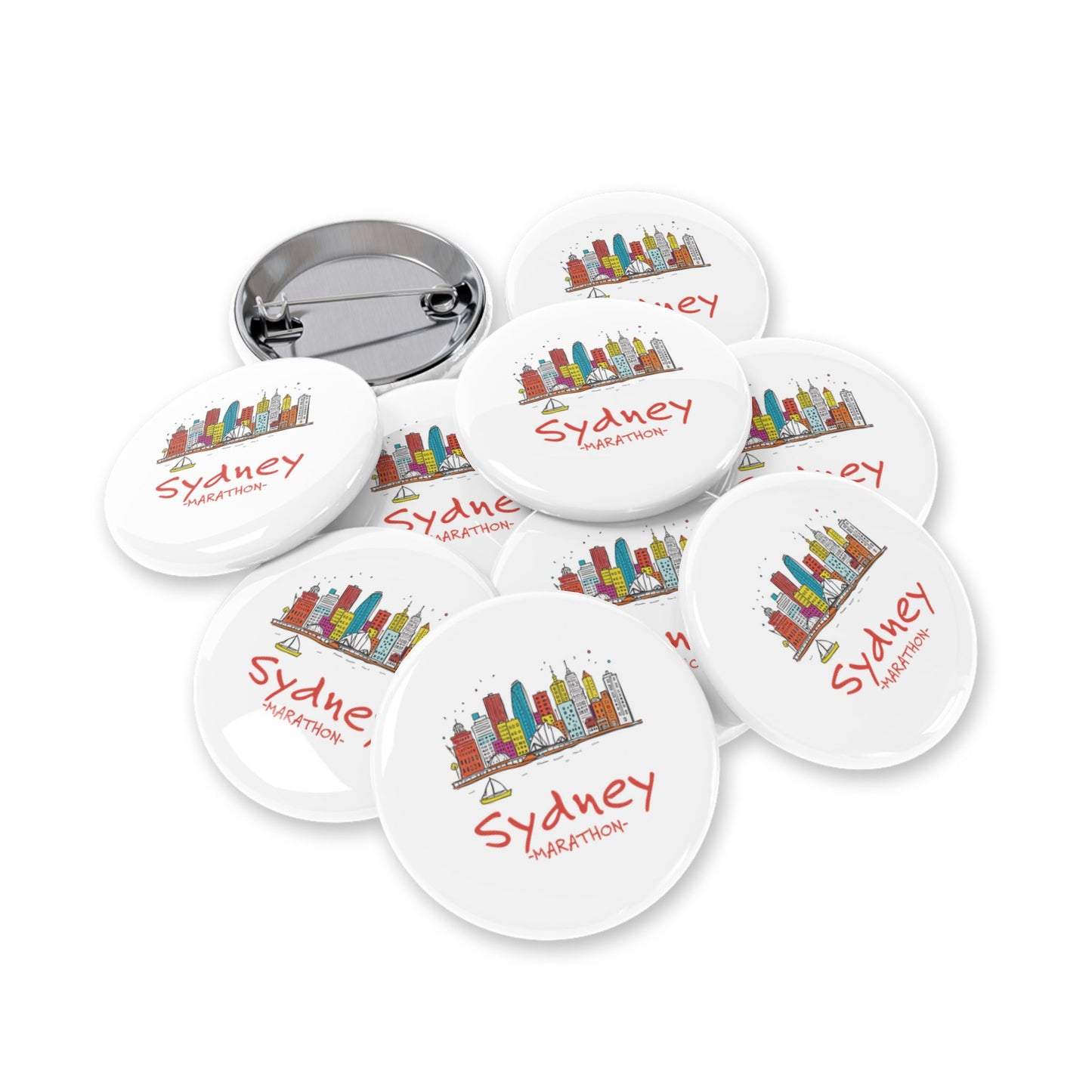 Sydney Round Pins