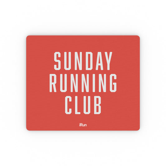 Sunday Running Club Mouse Pad