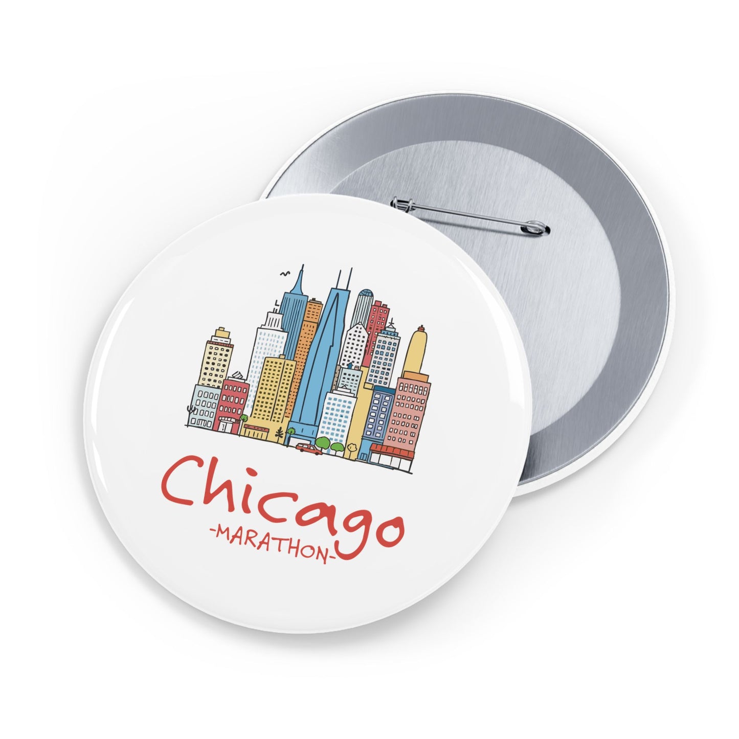 Chicago Round Pins