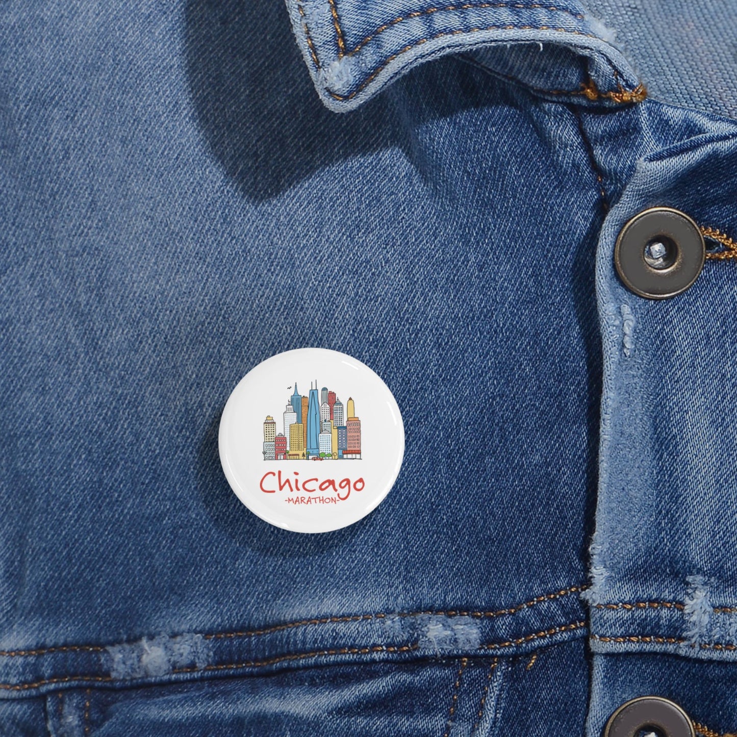 Chicago Round Pins