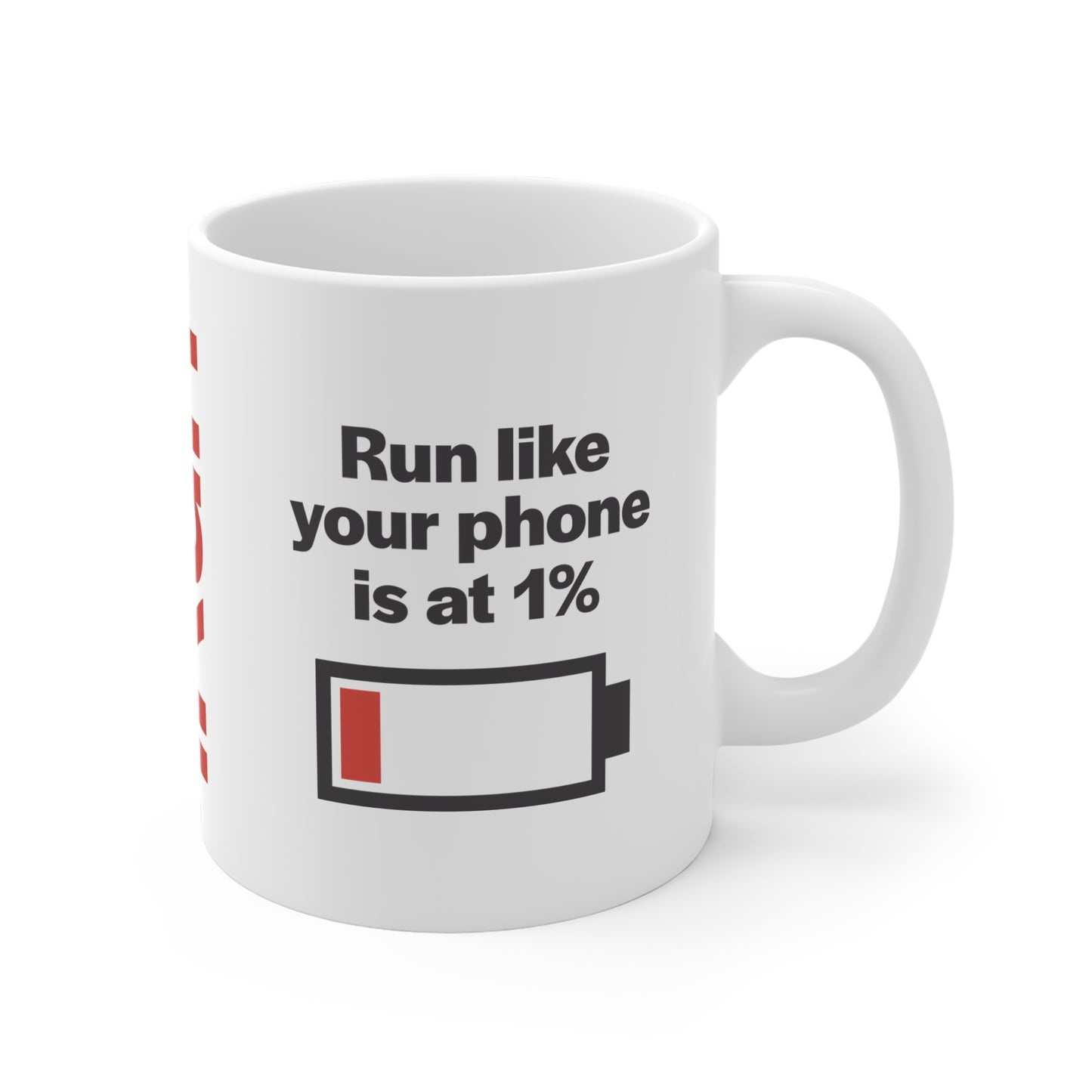 Low Battery Mug