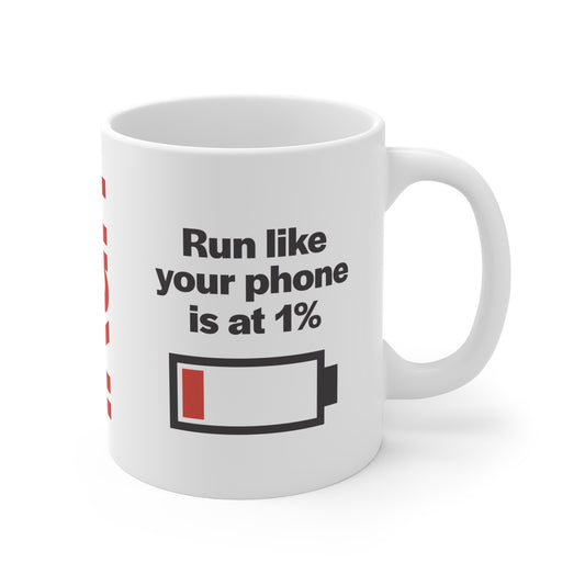 Low Battery Mug