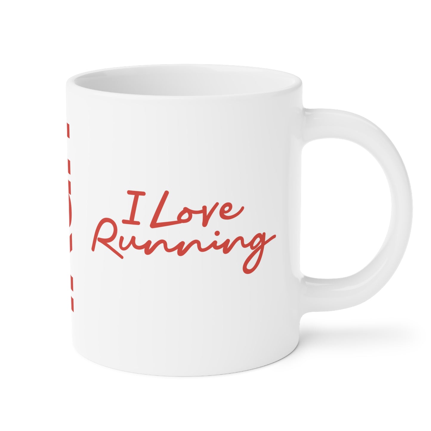 I Love Running Mug