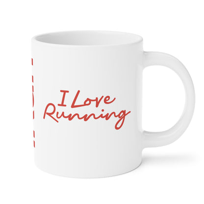 I Love Running Mug