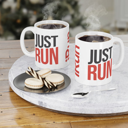 Just Run Mug