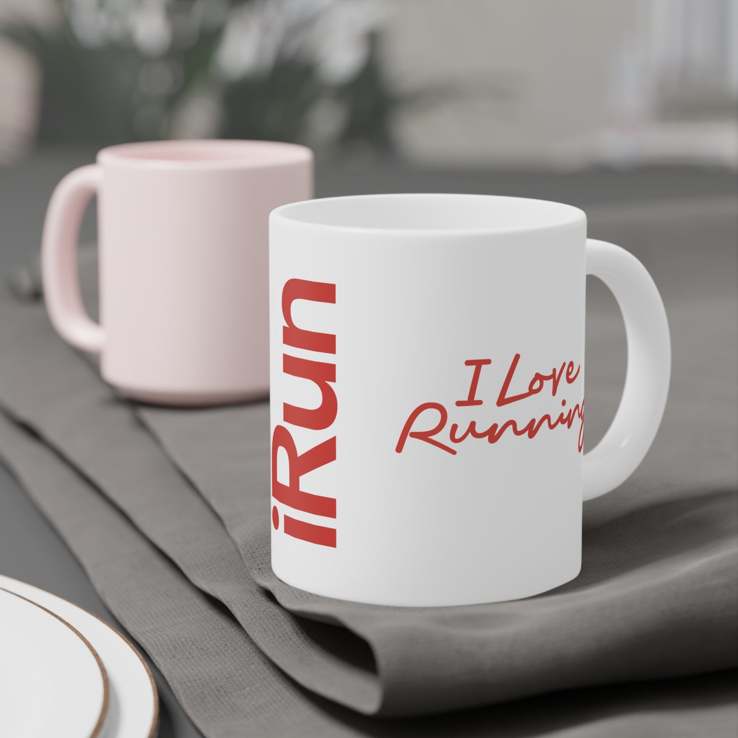 I Love Running Mug