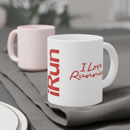 I Love Running Mug